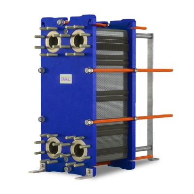 Double wall plate heat exchanger