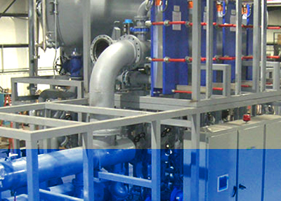 Ammonia refrigeration supporting heat exchange equipment.jpg